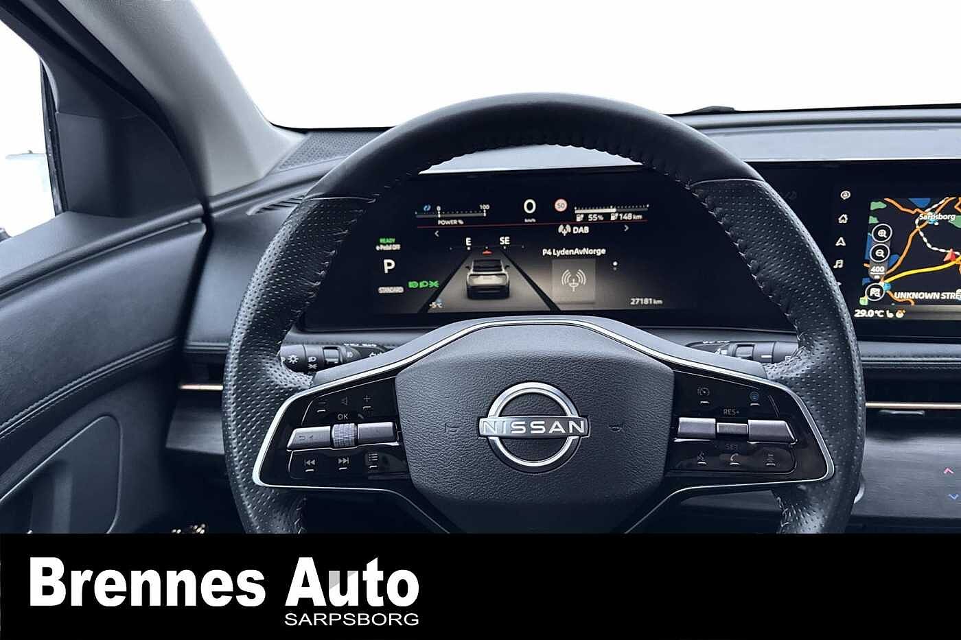 Nissan Ariya Advance/Adaptiv Cruise/App-styring/DAB+/Navi